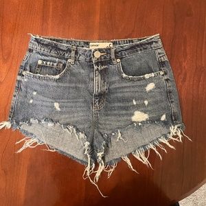 Size 5 High waisted denim shorts